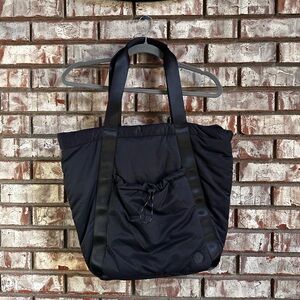 Vuori Puffer Black Tote Bag